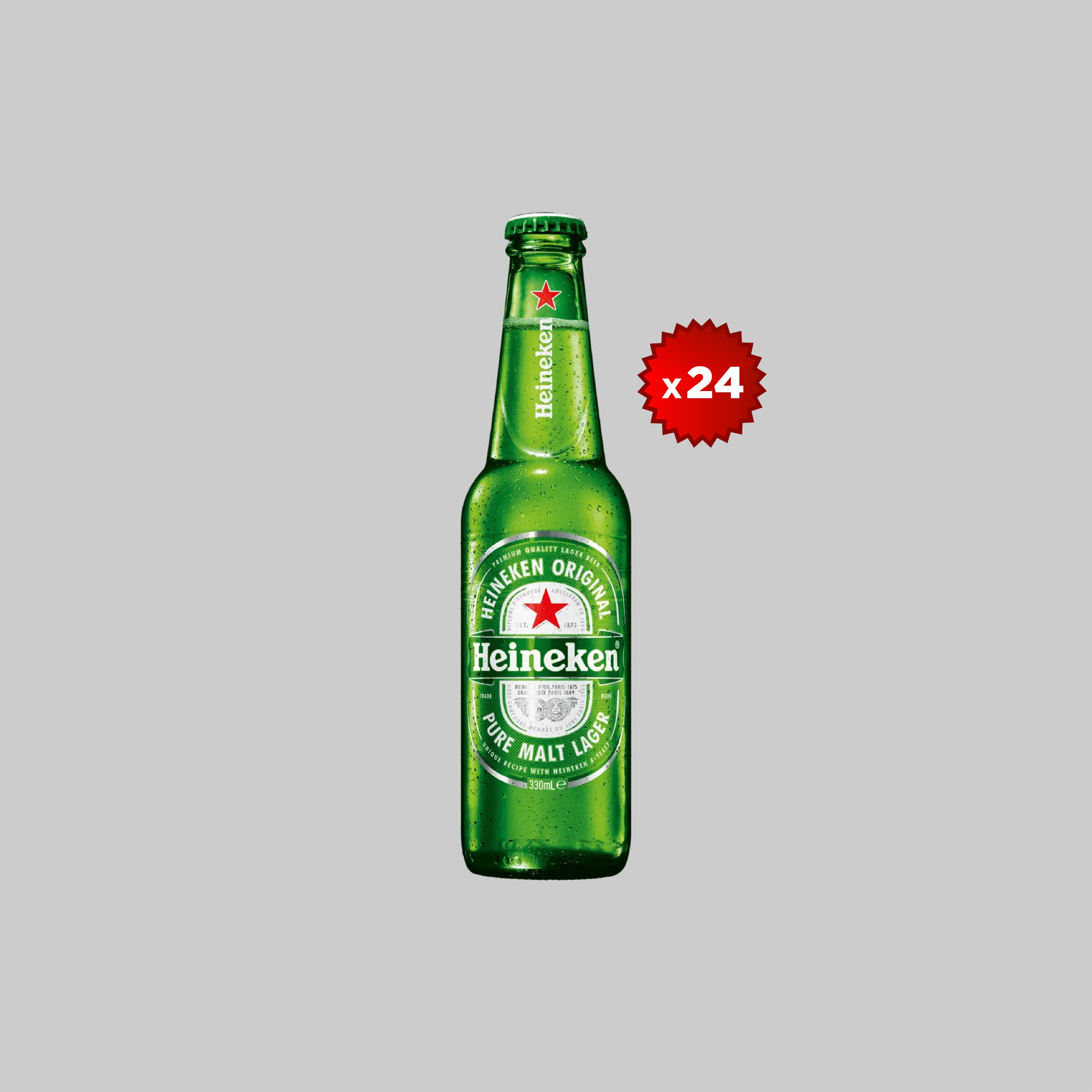 Heineken Small Bottle 24x325ml 5.0% | Time2Drink
